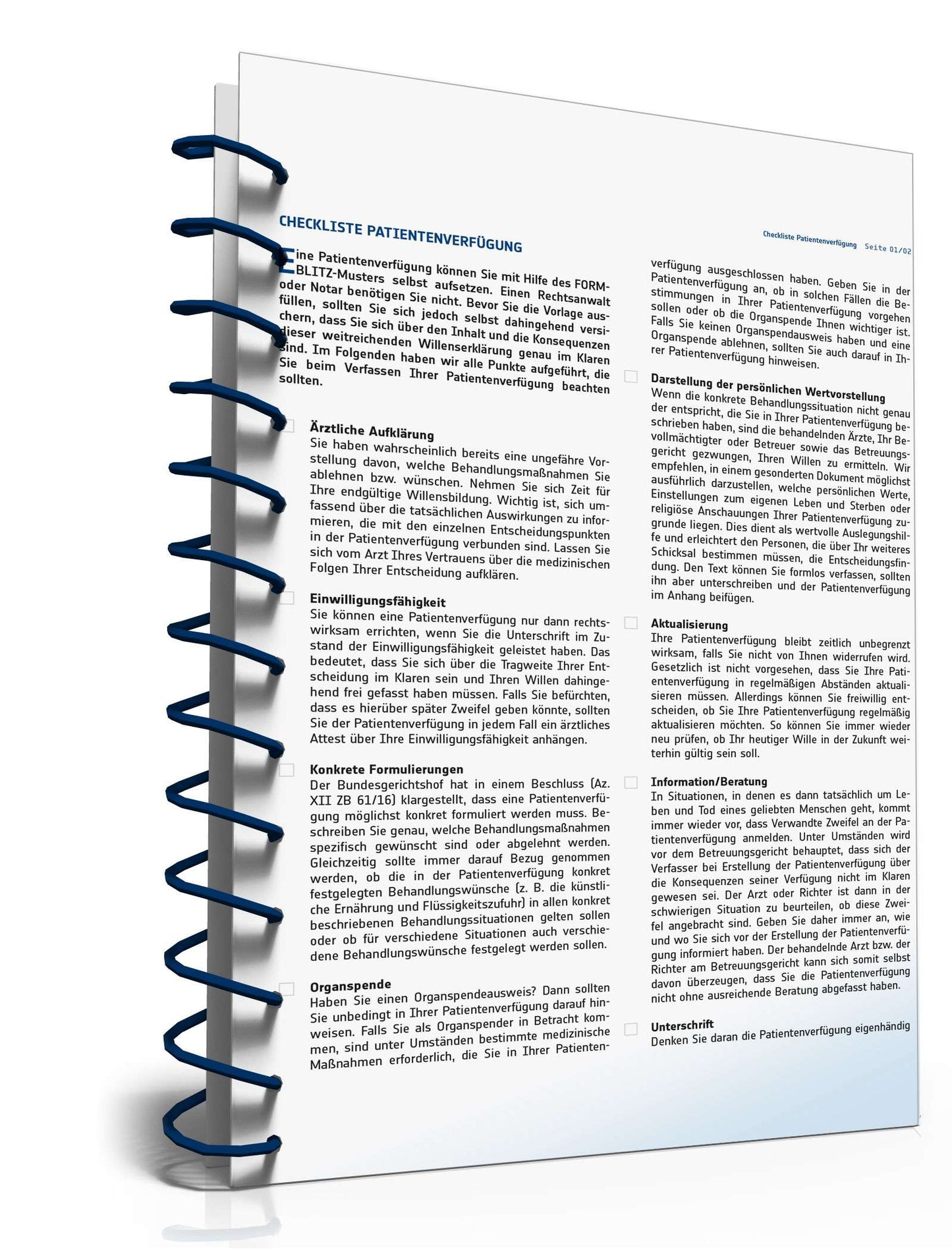 Das große Vorsorge-Paket