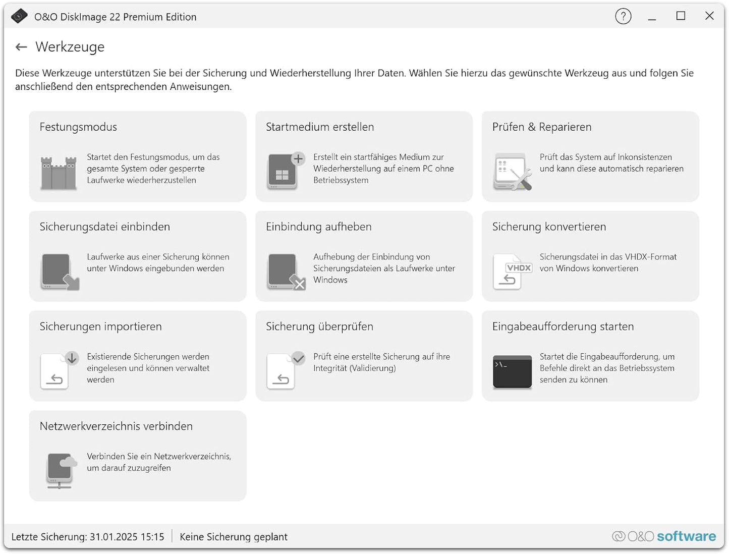 O&O Disk Image 22 Premium Edition