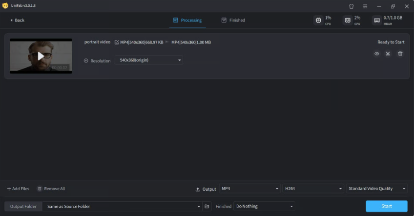 UniFab Face Enhancer AI