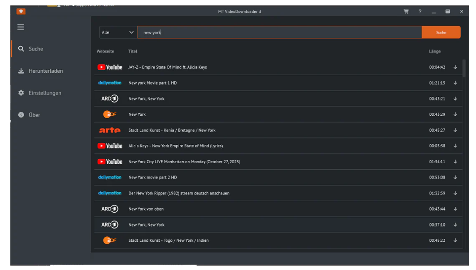 Video und Audio Downloader Professional 3