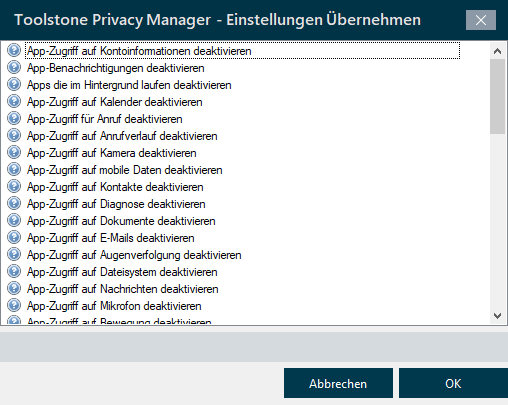 Toolstone Privacy Manager 2025