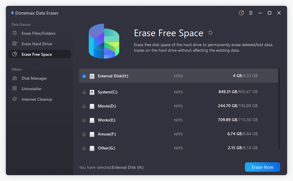 Donemax Data Eraser