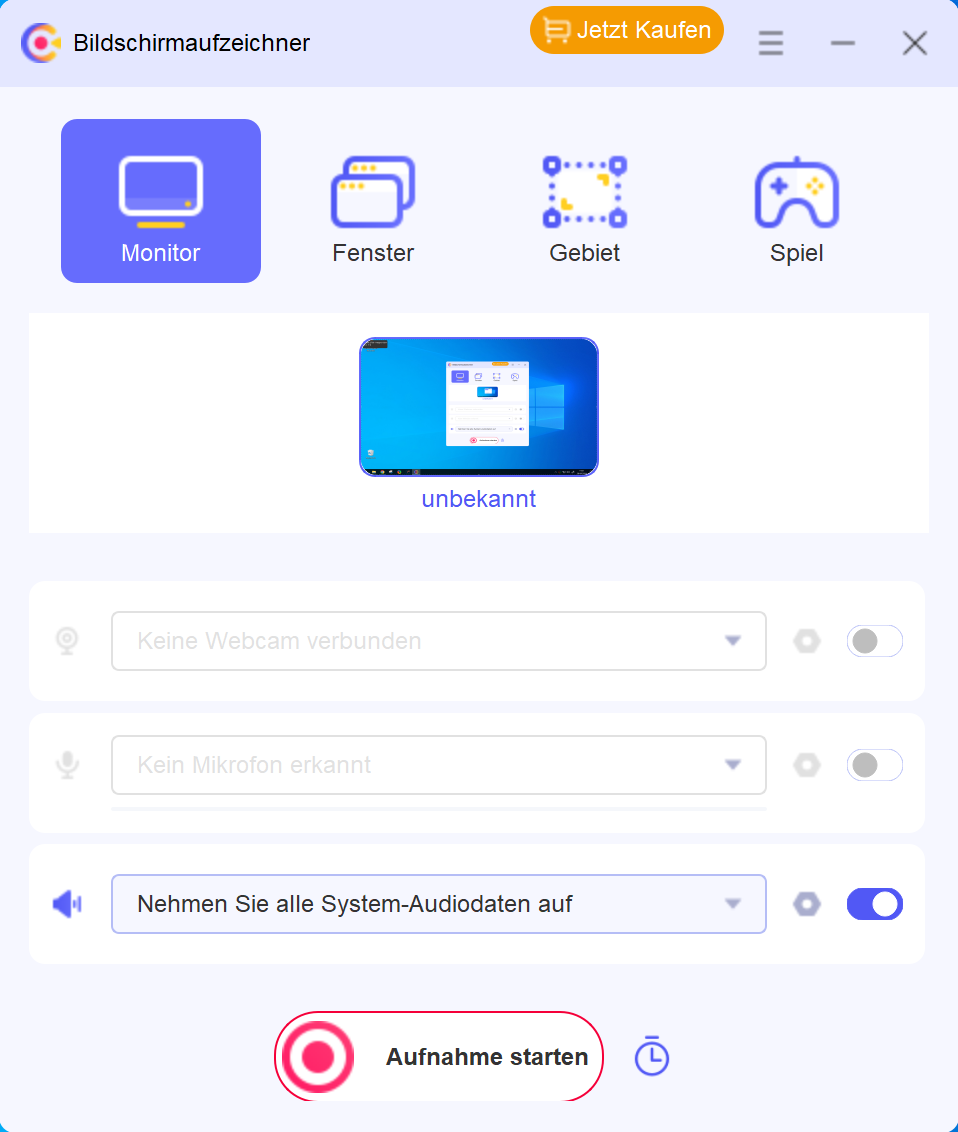 UniFab Screen Recorder