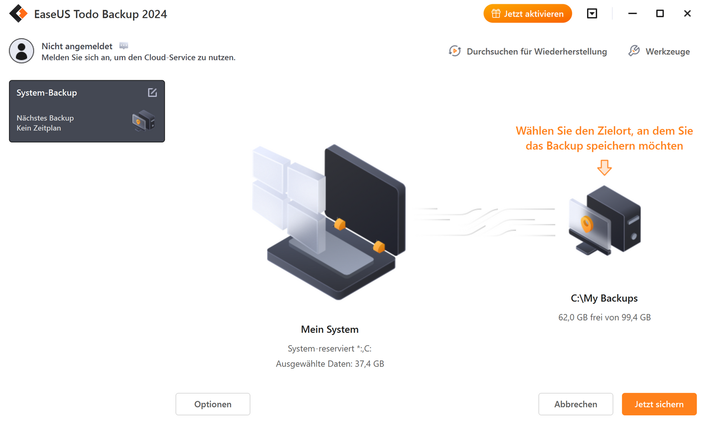 EaseUS Todo Backup Home 18