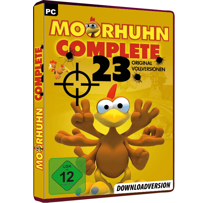 Moorhuhn Complete – 23 original Vollversionen