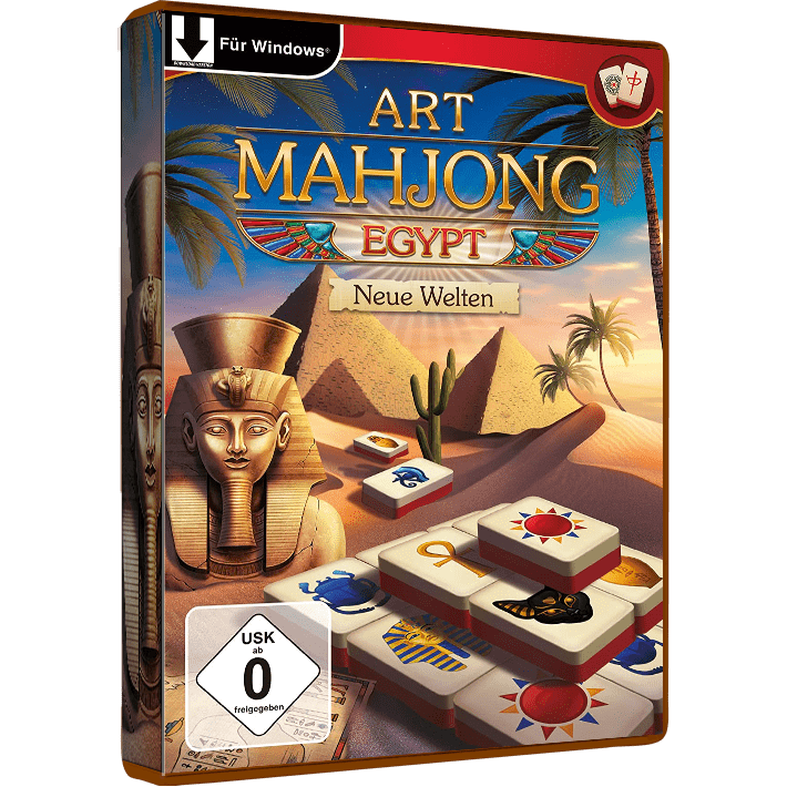 Art Mahjongg Egypt: Neue Welten