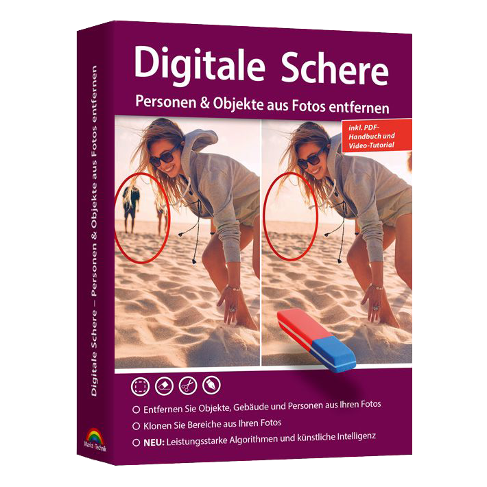 Digitale Schere – Objekte und Personen entfernen