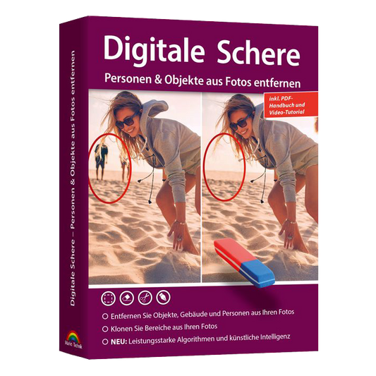 Digitale Schere – Objekte und Personen entfernen