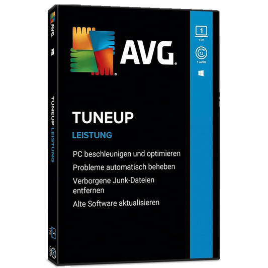 AVG TuneUp - Lizenz für 1 PC - Laufzeit 1 Jahr