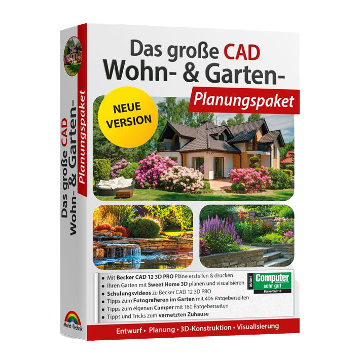 Das große CAD Wohn- und Garten-Planungspaket 2023