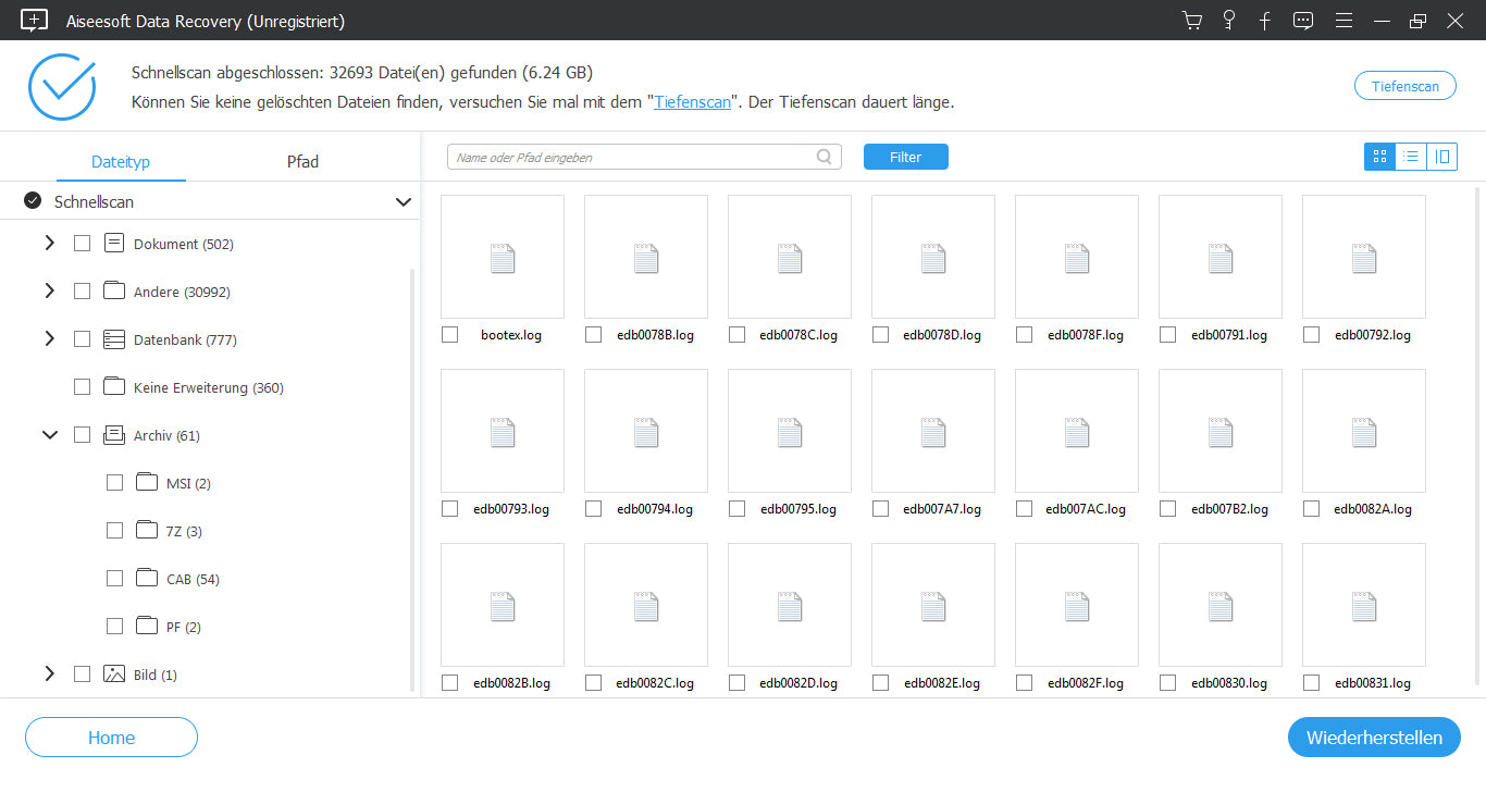 Aiseesoft Data Recovery