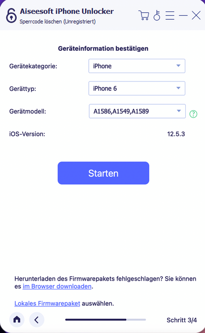 Aiseesoft iPhone Unlocker