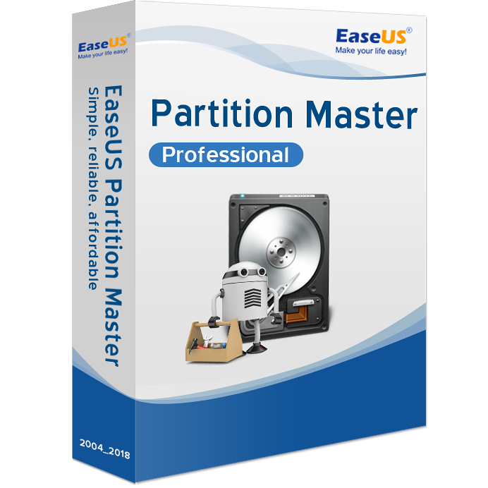 EaseUS Partition Master 18 Pro