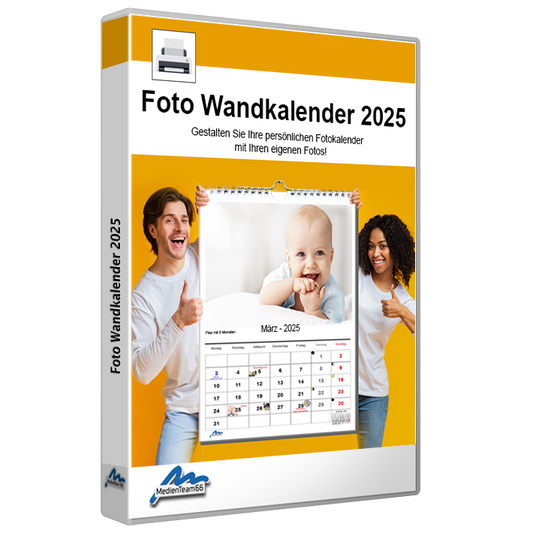 Wand-Fotokalender 2025